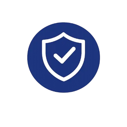 shield icon blue